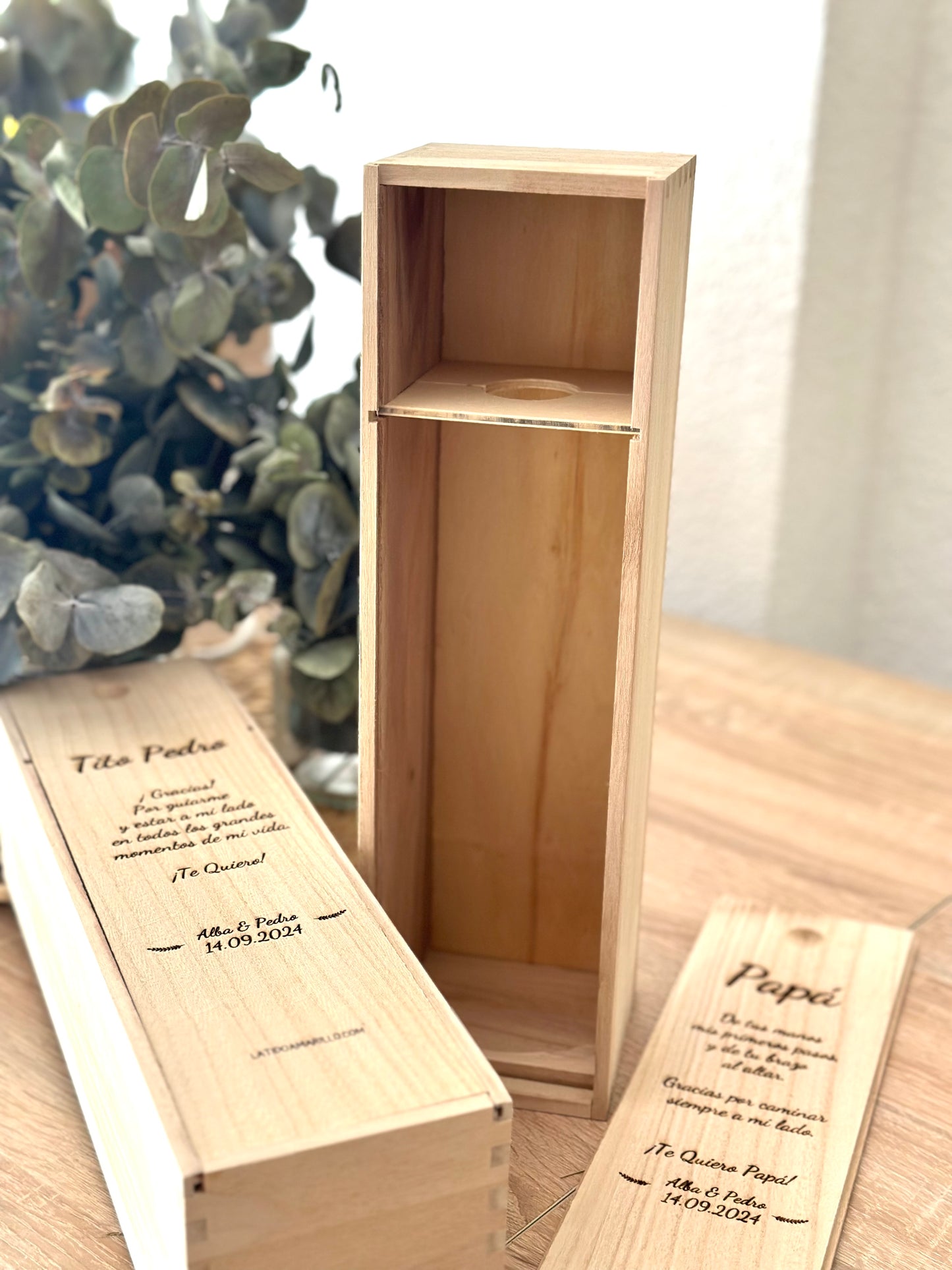 Estuche para vino