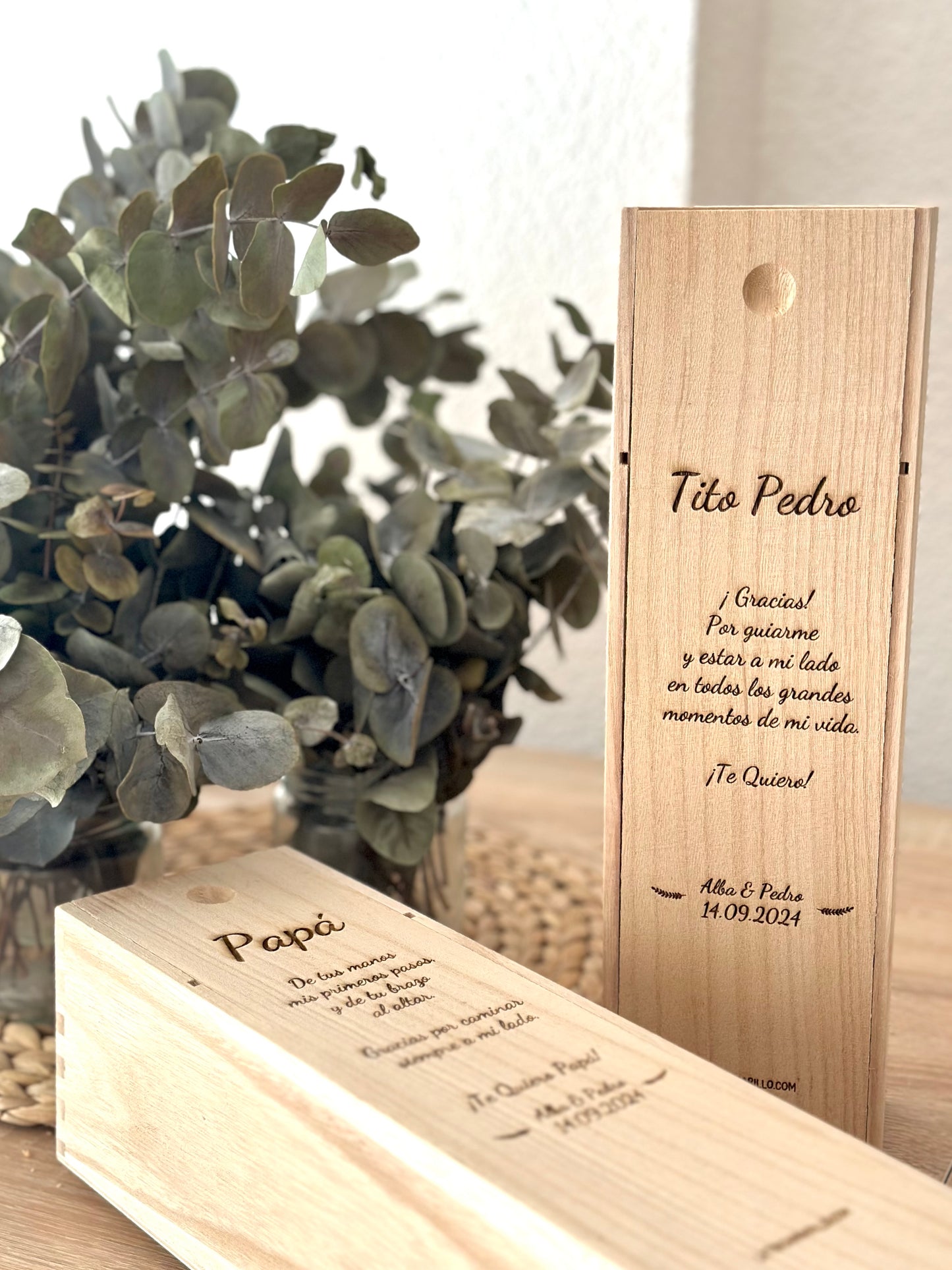 Estuche para vino