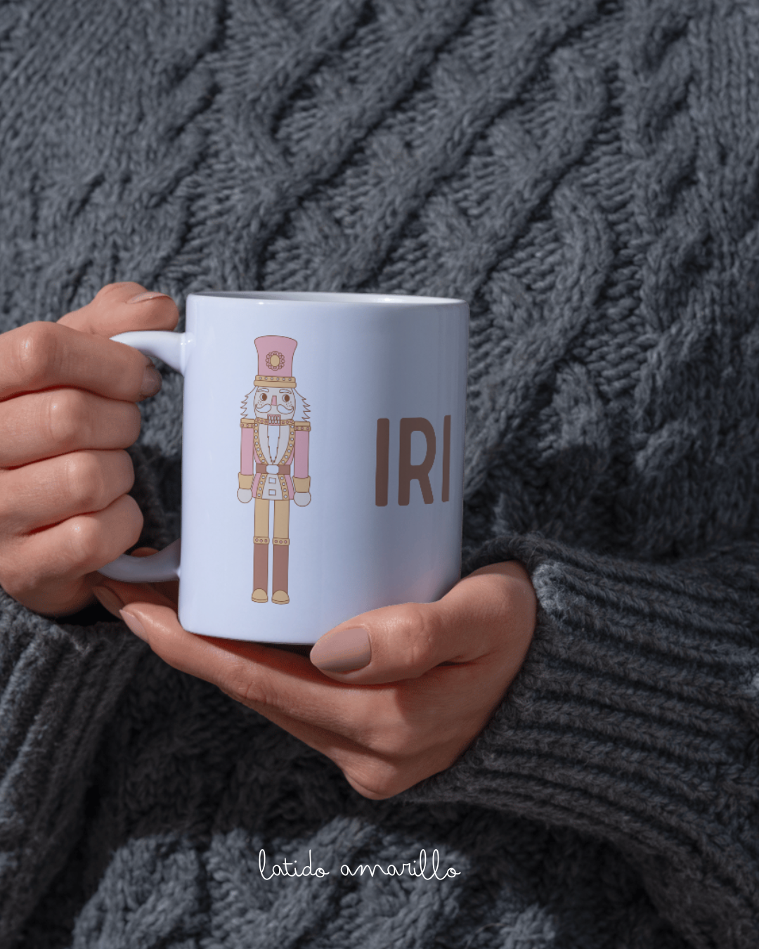 Taza Cascanueces con nombre