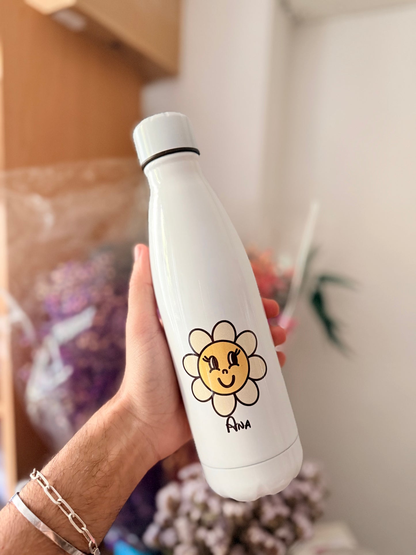 Botella “Enseñar con el corazón”