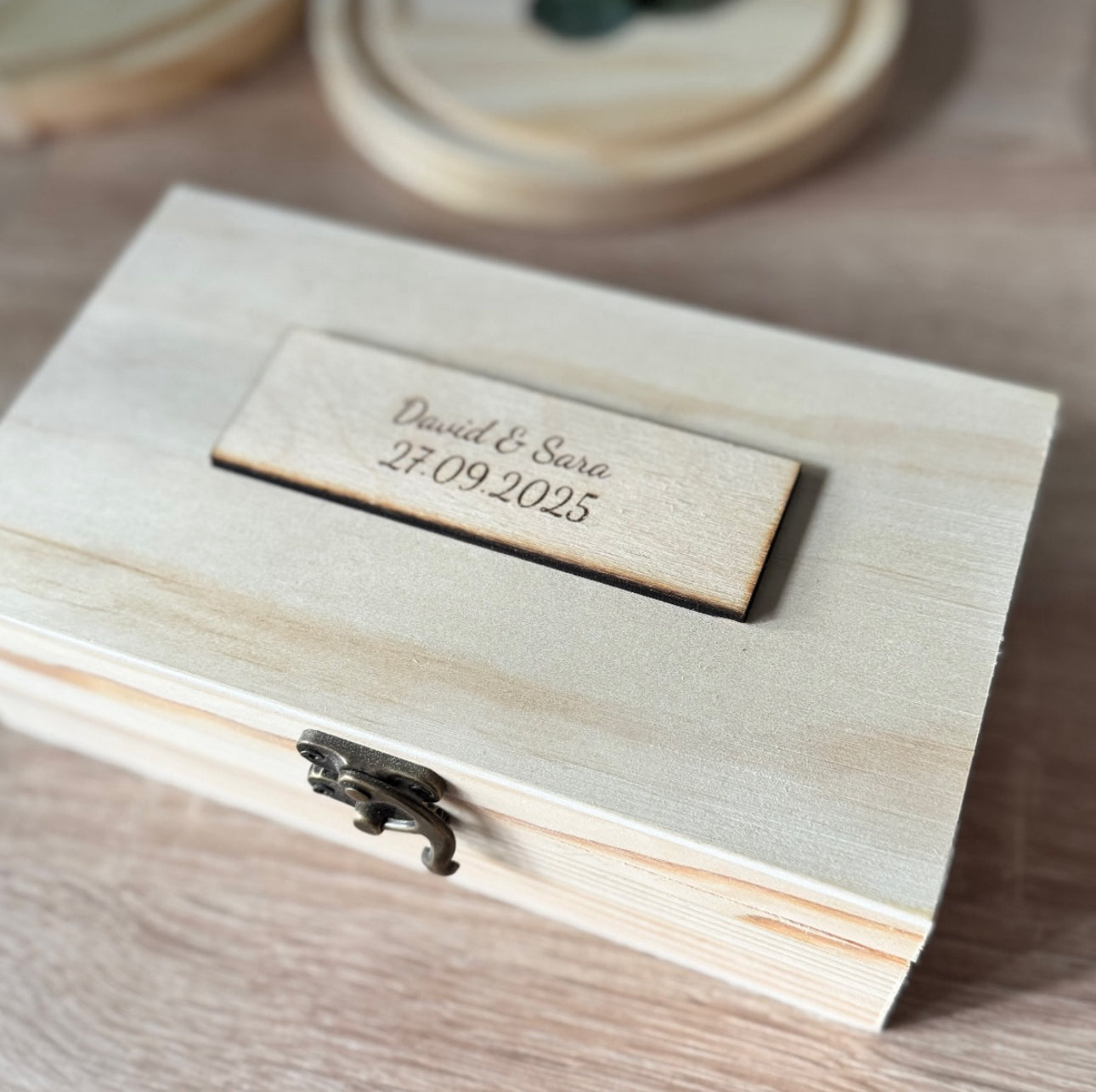 Caja personalizada para reloj