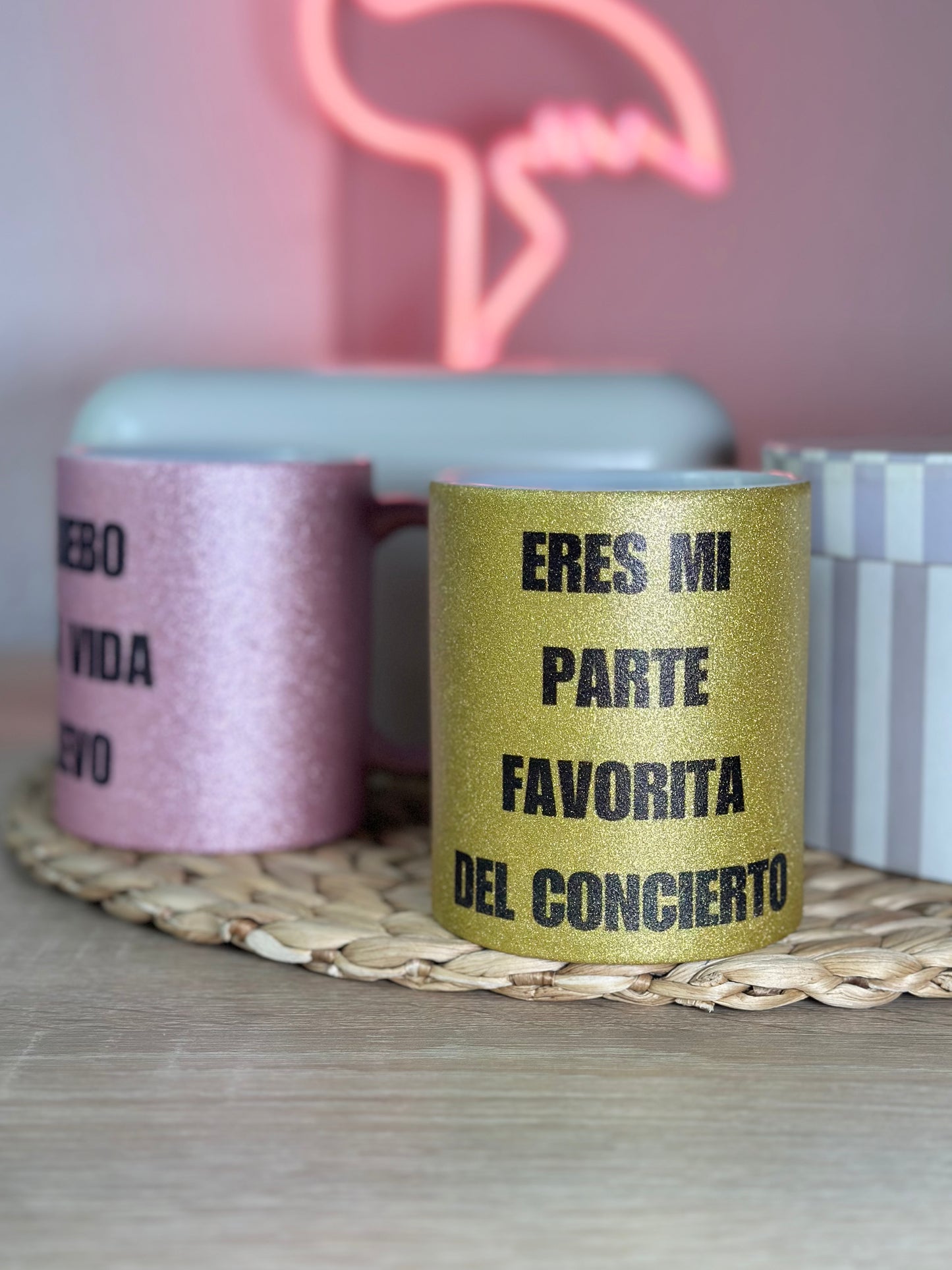 Taza Glitter - Eres mi parte favorita del concierto.