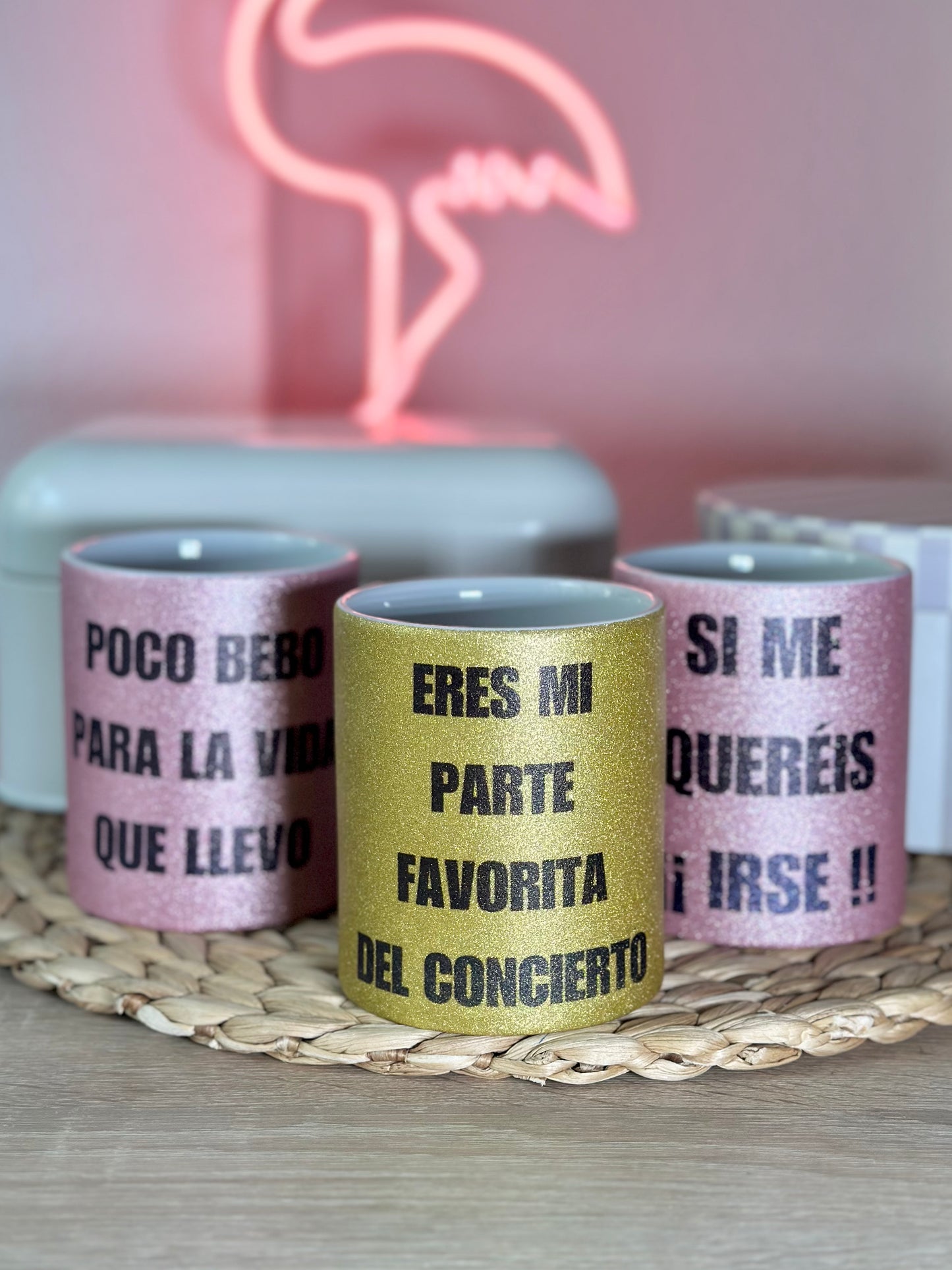 Taza Glitter - Eres mi parte favorita del concierto.