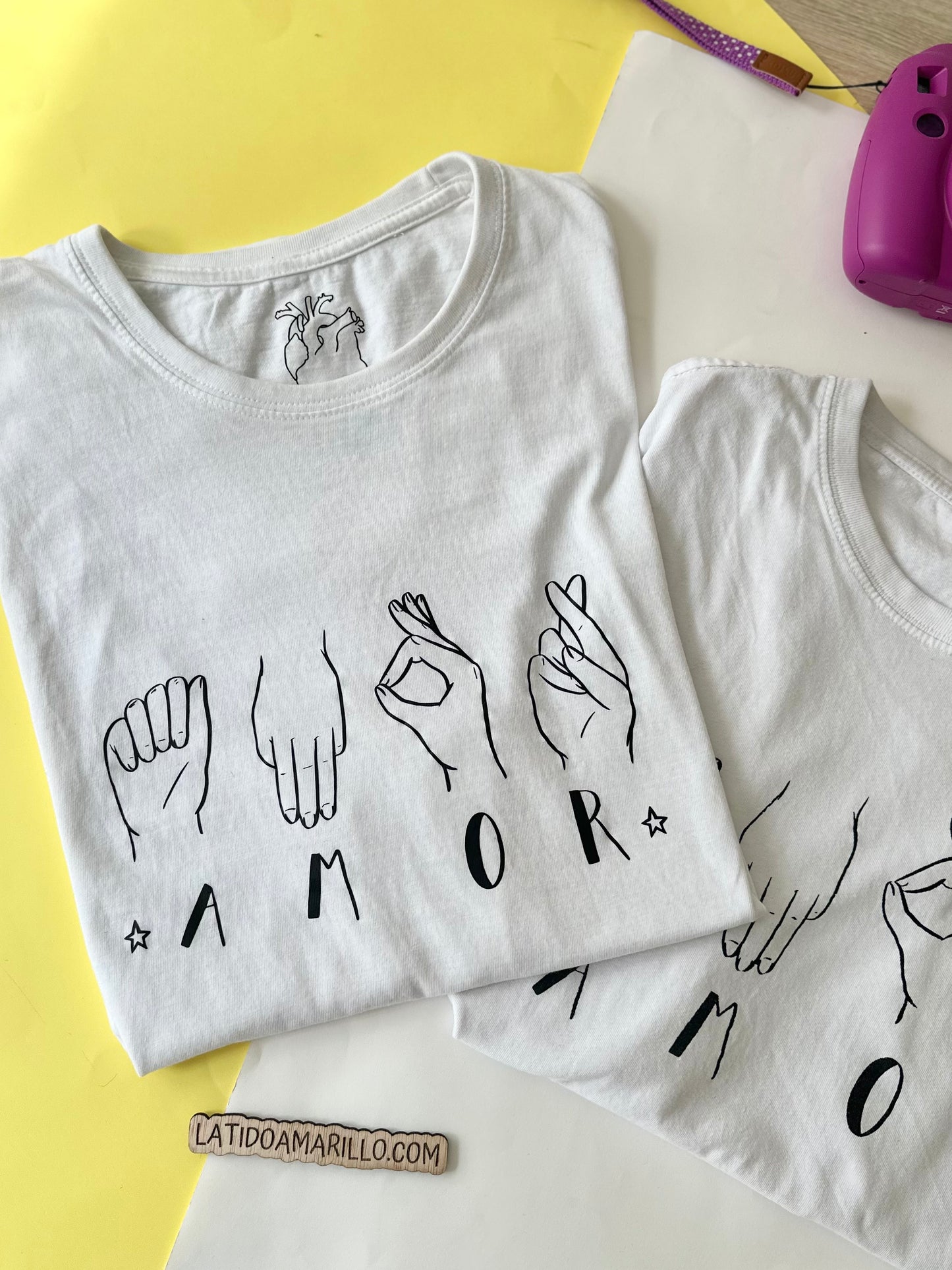 Camiseta Amor Lengua de Signos