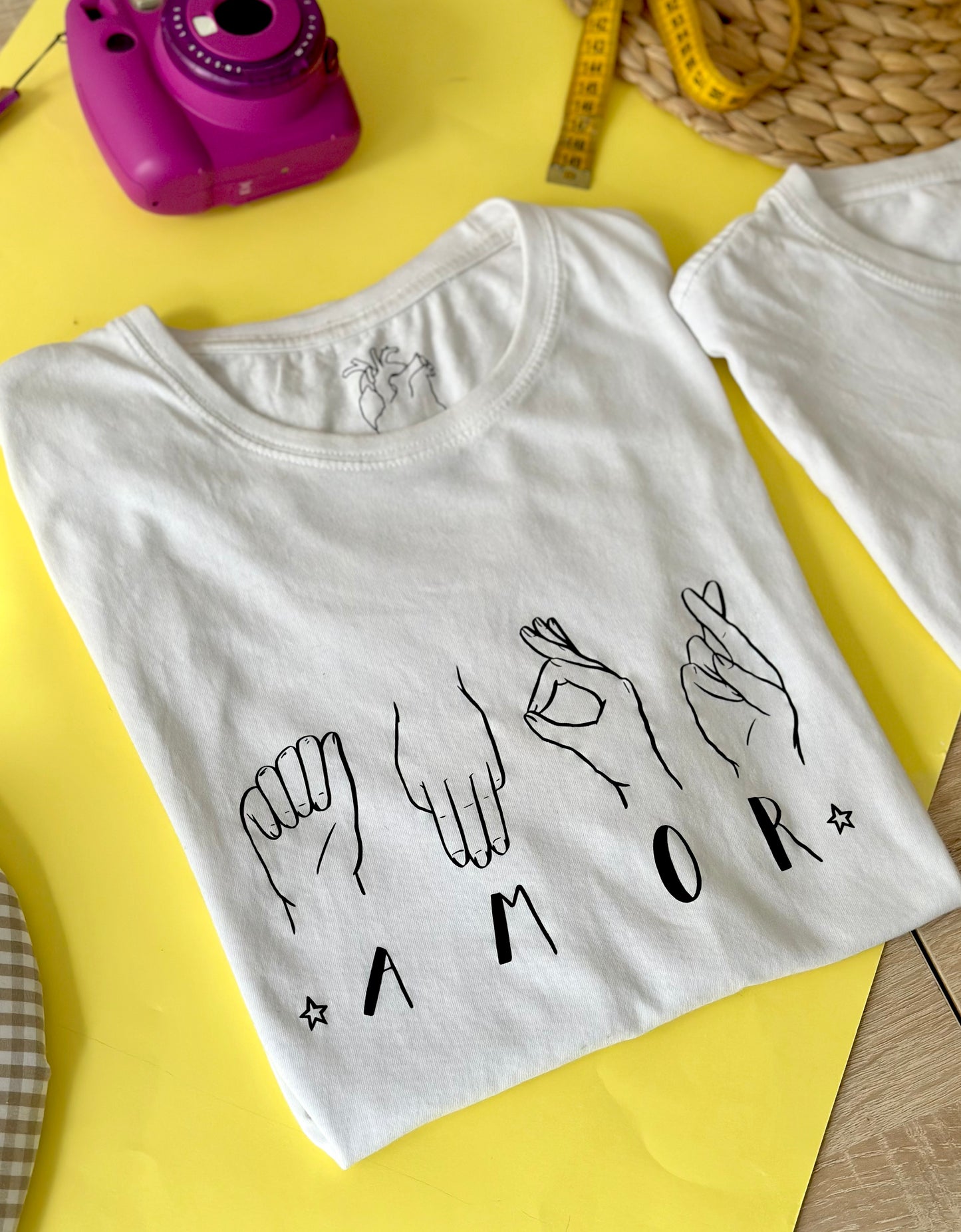 Camiseta Amor Lengua de Signos