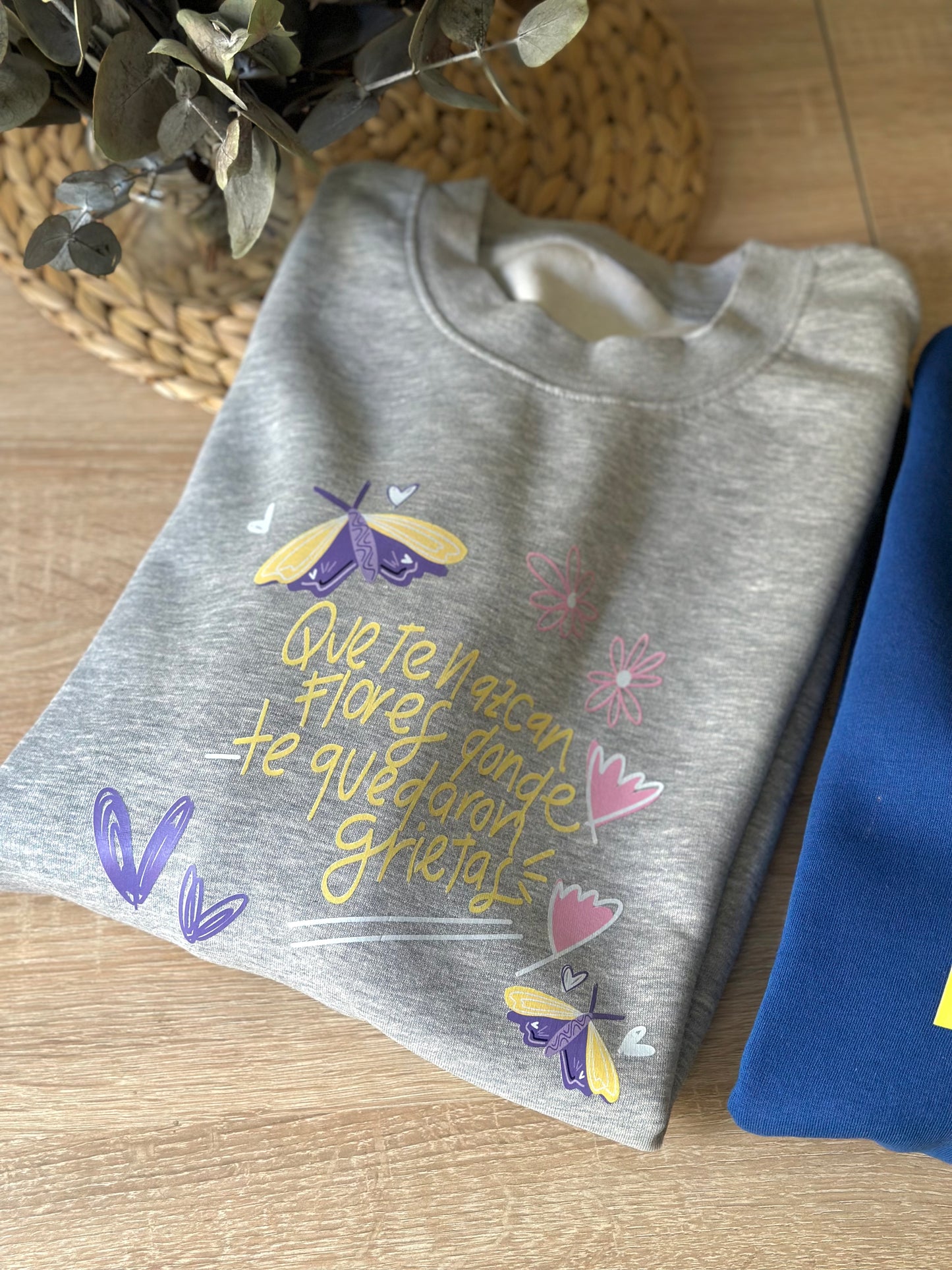 Sudadera Gris - Cicatrices -