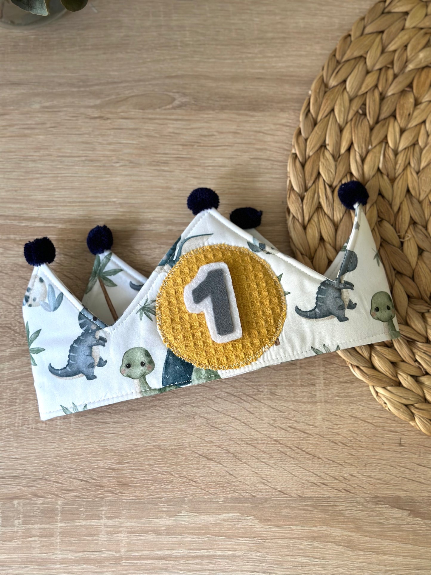 Corona Cumpleaños "Mini Dinos"
