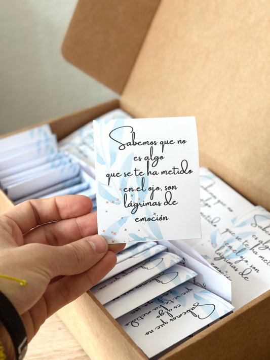 Lágrimas de felicidad (50 und)