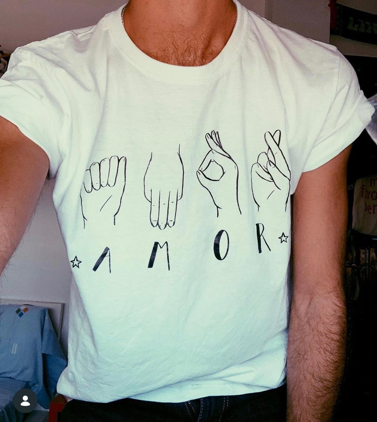 Camiseta Amor Lengua de Signos