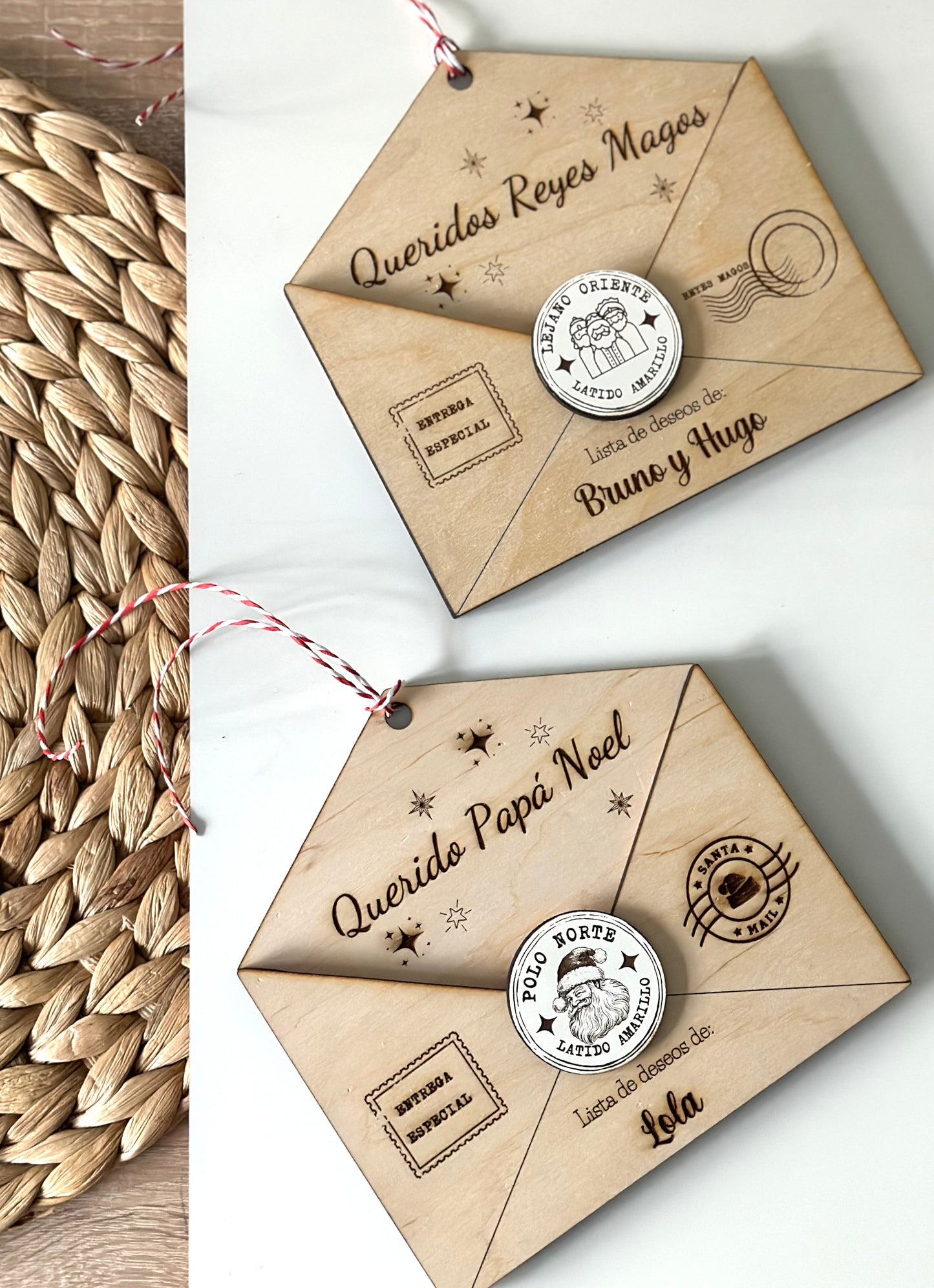 Sobre guarda cartas de deseos.