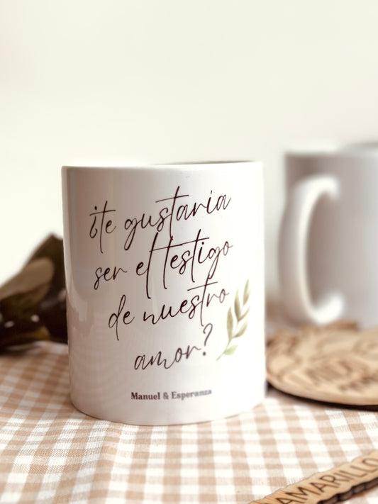 Taza TESTIGO / Padrino