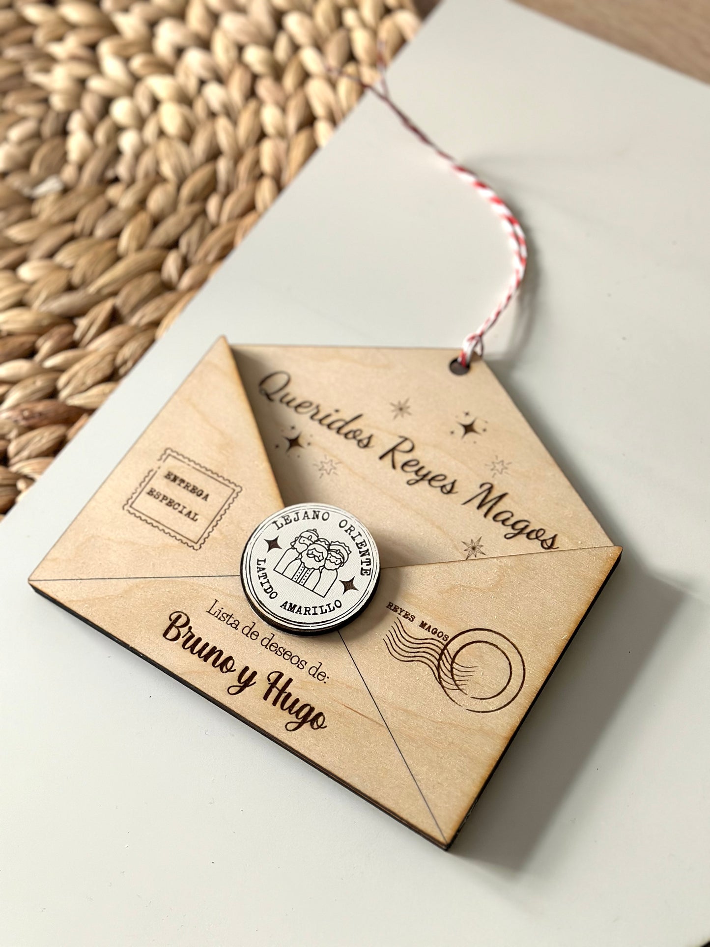 Sobre guarda cartas de deseos.