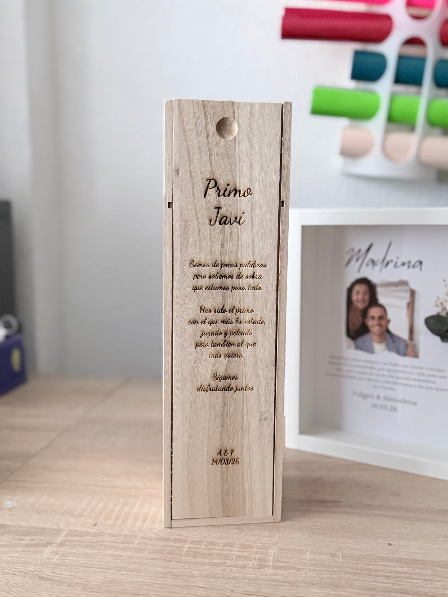 Estuche/caja para vino