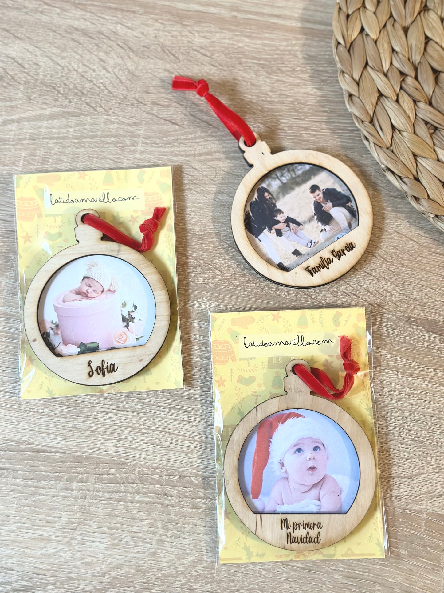 Bolas con fotografía