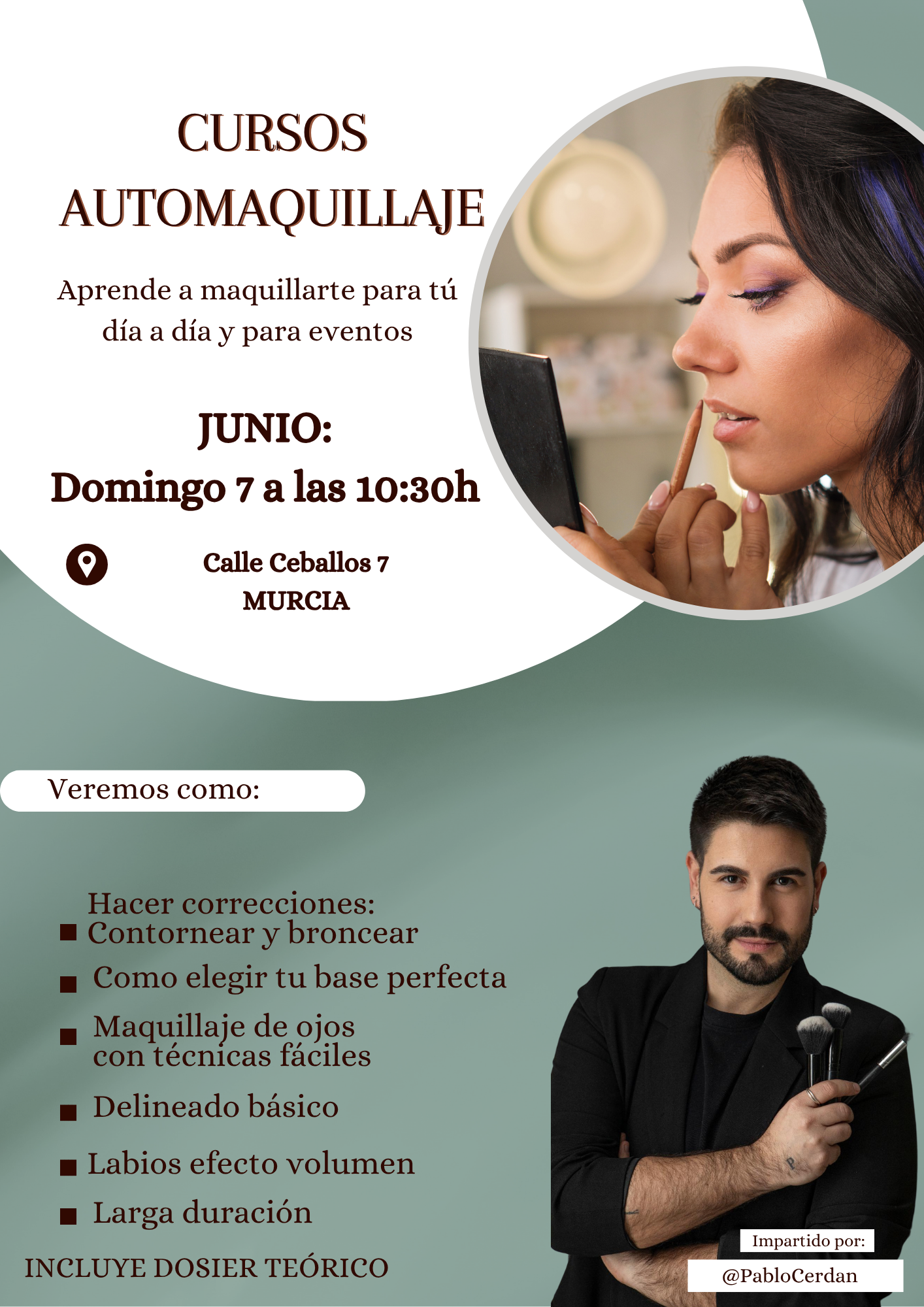 Curso Automaquillaje con Pablo Cerdán