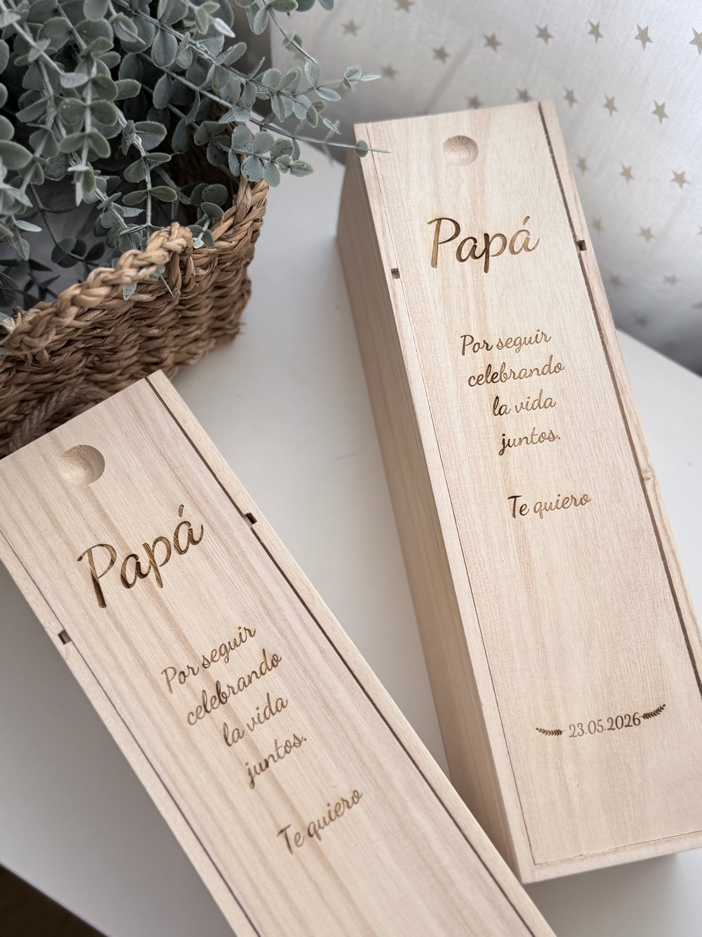 Estuche/caja para vino