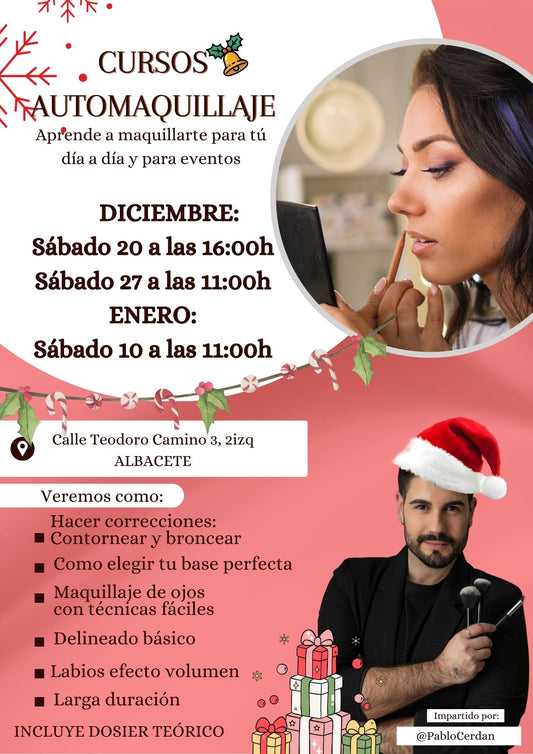 Curso Automaquillaje con Pablo Cerdán