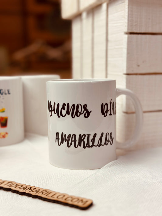 Taza "Buenos Días, Amarillos!"