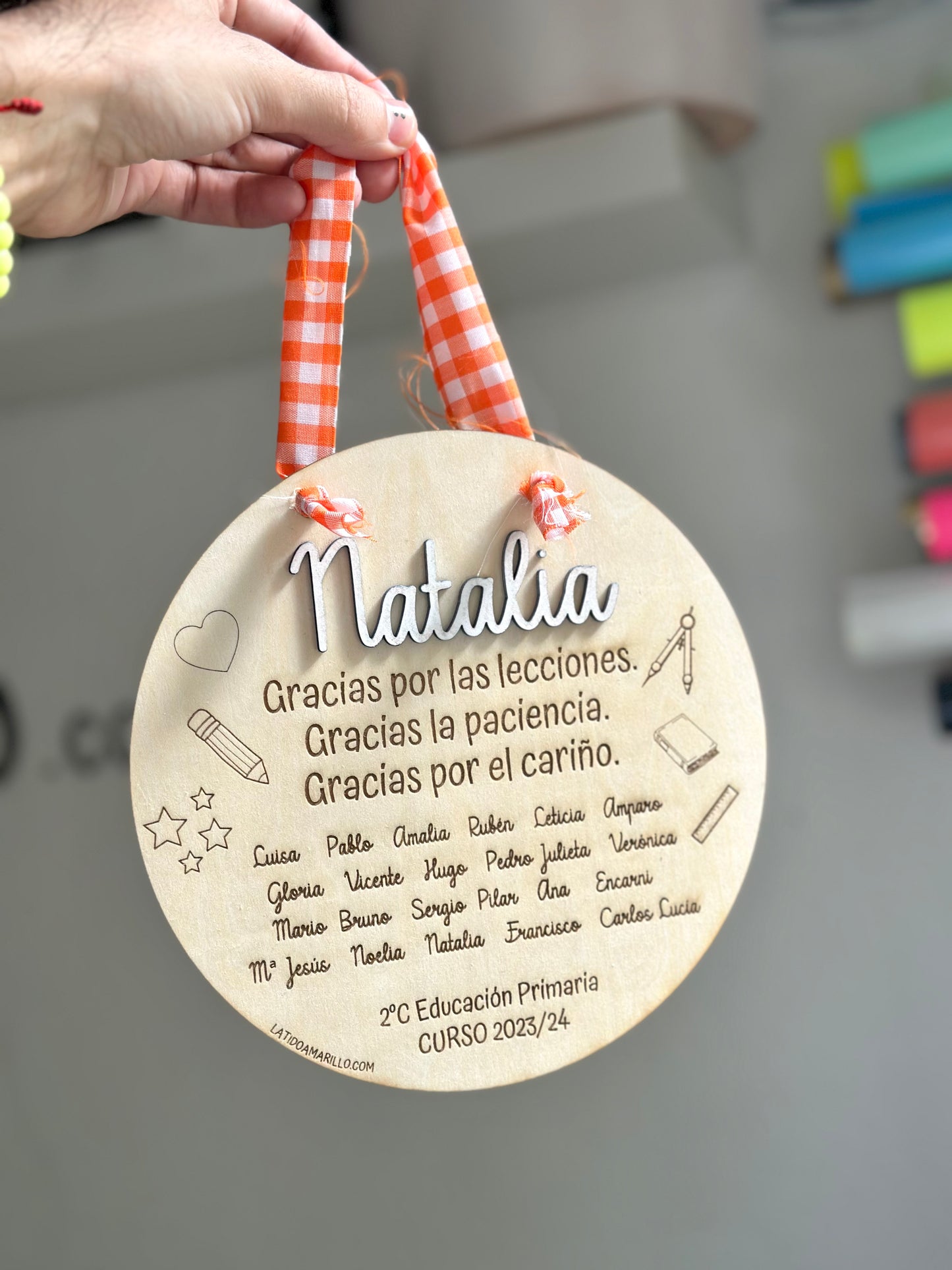 Colgador de Madera Recuerdo