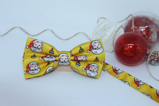 Pajarita Noel Amarilla