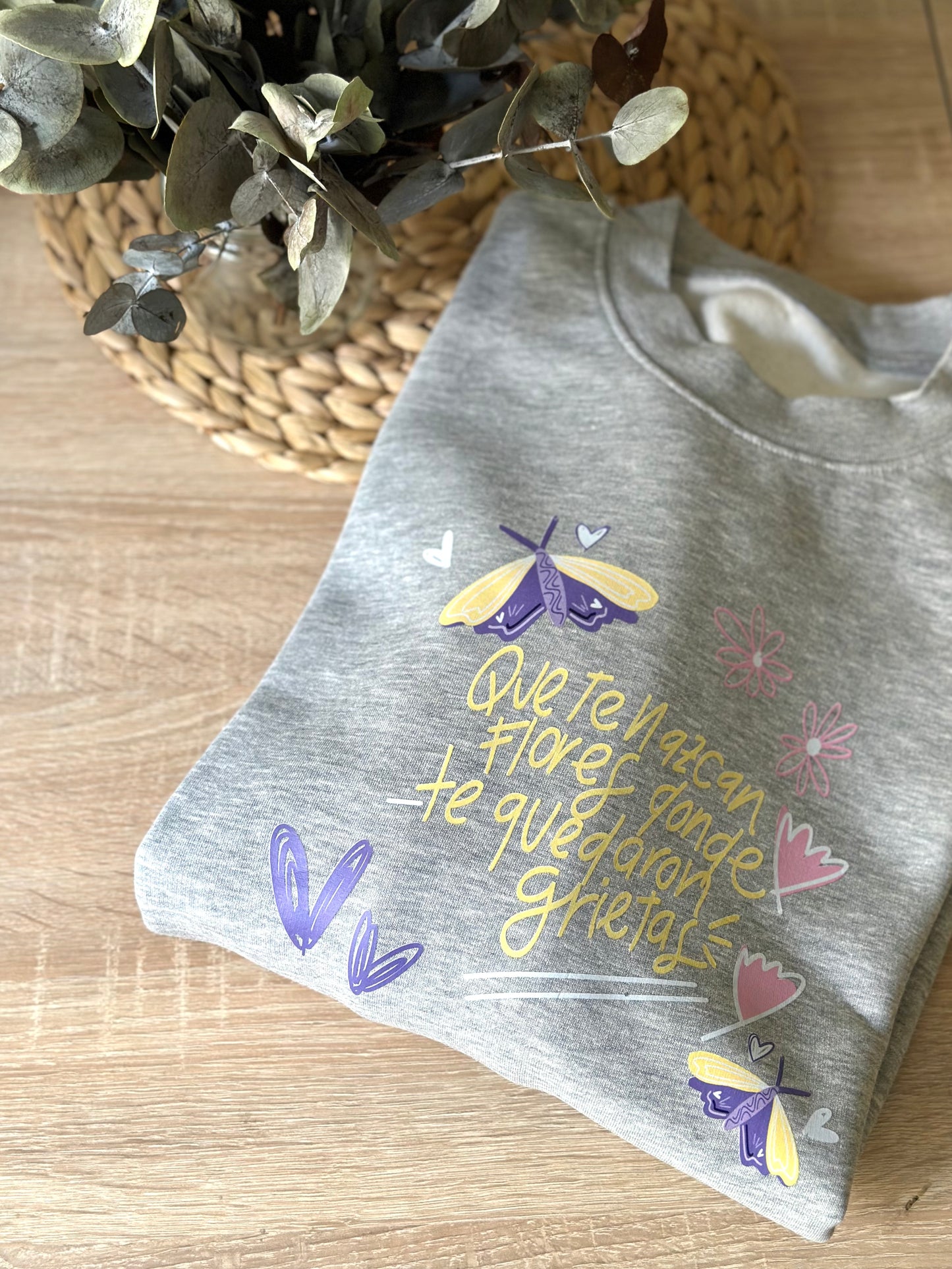 Sudadera Gris - Cicatrices -